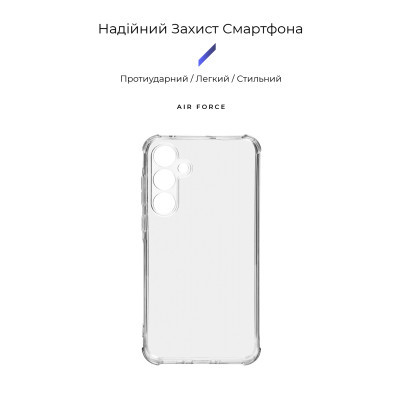 Чохол до мобільного телефона Armorstandart Air Force Samsung A35 5G (A356) Camera cover Transparent (ARM74343)
