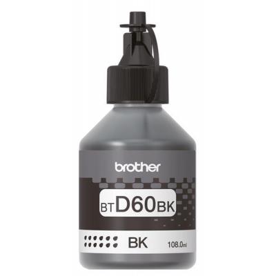 Контейнер з чорнилом Brother BT-D60BK 108ml (BTD60Bk)