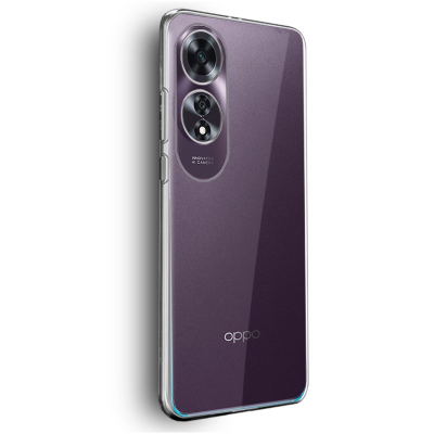 Чохол до мобільного телефона BeCover Anti-Shock Oppo A60 Clear (711897)