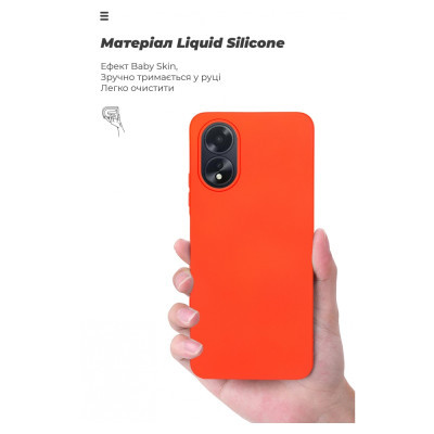 Чохол до мобільного телефона Armorstandart ICON Case OPPO A18 4G / A38 4G Red (ARM71032)
