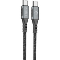 Дата кабель USB-C to USB-C 2.0m CBGPD60WTT2 60W grey Intaleo (1283126518102)