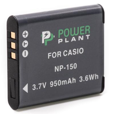 Акумулятор до фото/відео PowerPlant Casio NP-150 (DV00DV1382)