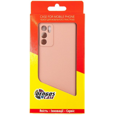 Чохол до мобільного телефона Dengos Soft OPPO A16 (pink) (DG-TPU-SOFT-04)