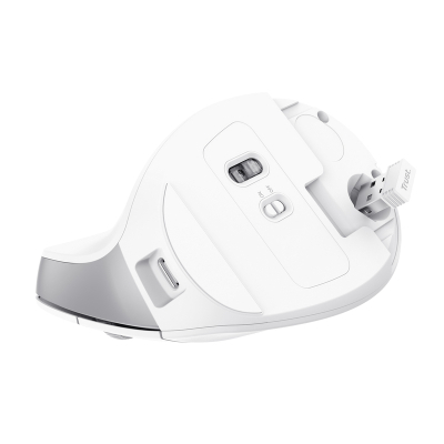 Мишка Trust Bayo II Ergonomic Wireless White (25398)