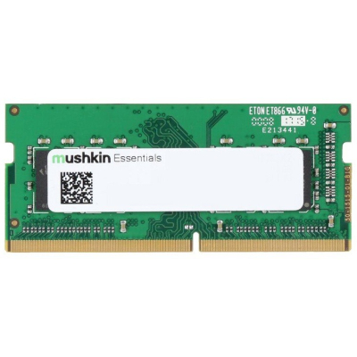 Модуль пам'яті для ноутбука SoDIMM DDR4 8GB 3200 MHz Essentials Mushkin (MES4S320NF8G)