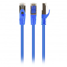 Патч-корд 0.5м S/FTP Cat 6A CU LSZH blue Cablexpert (PP6A-LSZHCU-B-0.5M)