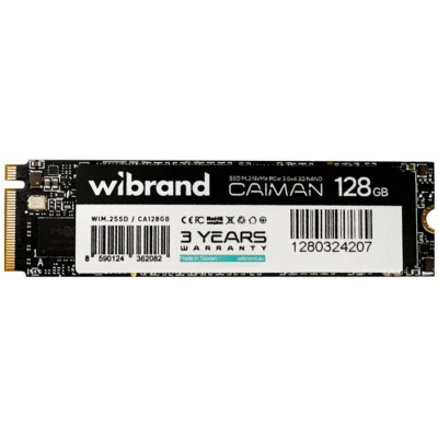 Накопичувач SSD M.2 2280 128GB Caiman Wibrand (WIM.2SSD/CA128GB)