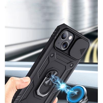 Чохол до мобільного телефона BeCover Military Apple iPhone 13 Black (707103)