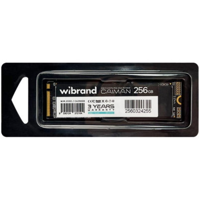 Накопичувач SSD M.2 2280 256GB Caiman Wibrand (WIM.2SSD/CA256GB)