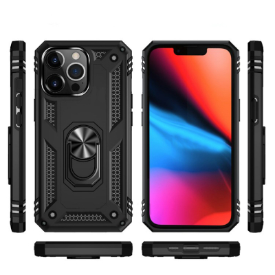 Чохол до мобільного телефона BeCover Military Apple iPhone 13 Pro Black (707104)