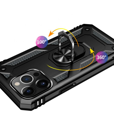 Чохол до мобільного телефона BeCover Military Apple iPhone 13 Pro Black (707104)