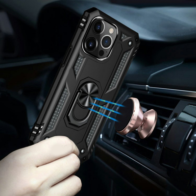 Чохол до мобільного телефона BeCover Military Apple iPhone 13 Pro Black (707104)
