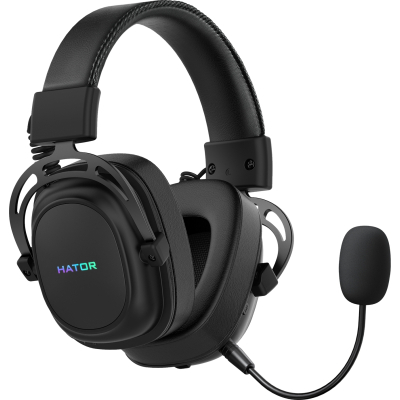 Навушники Hator Hypergang 2 Wireless Tri-Mode Black (HTA-950)