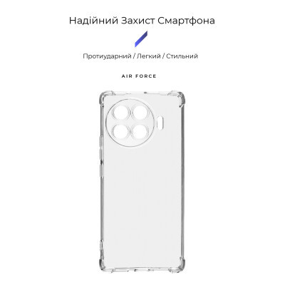 Чохол до мобільного телефона Armorstandart Air Force Tecno Spark 20 Pro+ (KJ7) Camera cover Transparent (ARM75506)