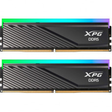 Модуль пам'яті для комп'ютера DDR5 32GB (2x16GB) 6000 MHz XPG Lancer Blade RGB Black ADATA (AX5U6000C3016G-DTLABRBK)