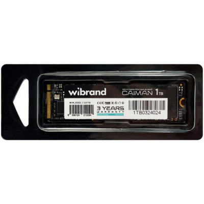 Накопичувач SSD M.2 2280 1TB Caiman Wibrand (WIM.2SSD/CA1TB)