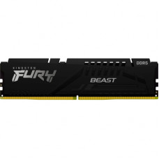 Модуль пам'яті для комп'ютера DDR5 16GB 6000 MHz Beast Black EXPO Kingston Fury (ex.HyperX) (KF560C30BBE-16)