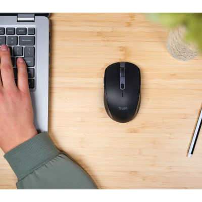 Мишка Trust Ozza compact Bluetooth/Wireless/USB-A Black (24819)