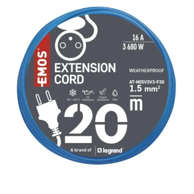Мережевий подовжувач EMOS P01520W