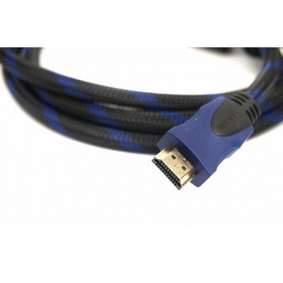 Кабель мультимедійний HDMI to HDMI 2.0m PowerPlant (CA910243)