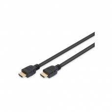 Кабель мультимедійний HDMI to HDMI 3.0m 8k UHD w/Ethernet Digitus (AK-330124-030-S)