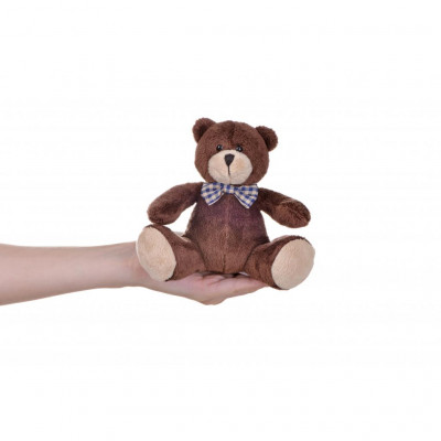 М'яка іграшка Same Toy Ведмедик коричневий 13 см (THT677)