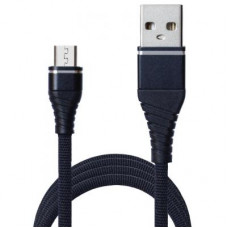 Дата кабель USB 2.0 AM to Micro 5P 1.2m 2A Black Grand-X (NM012BK)