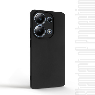 Чохол до мобільного телефона Armorstandart Matte Slim Fit Xiaomi Poco M6 Pro 4G Camera cover Black (ARM74146)
