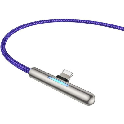 Дата кабель USB 3.1 AM to Lightning 1.0m CAL7C 1.5A 90 Purple Baseus (CAL7C-A05)