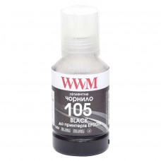 Чорнило WWM EPSON L7160/7180 140г Black Pigmented (E105BP)