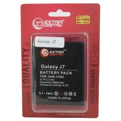 Акумуляторна батарея Extradigital Samsung Galaxy J7 J700H (3000mAh) (BMS6407)