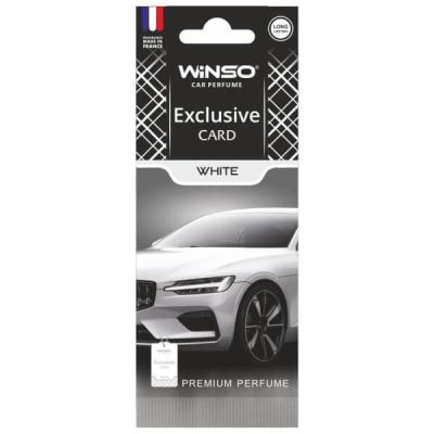 Ароматизатор для автомобіля WINSO Card Exclusive White (533180)