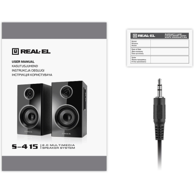 Акустична система REAL-EL S-415 (EL121200017)