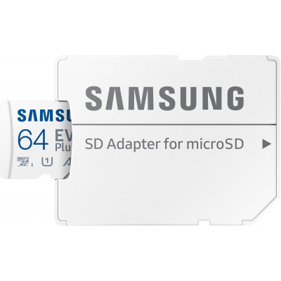 Карта пам'яті Samsung 64GB microSDXC class 10 EVO PLUS UHS-I (MB-MC64KA/RU)
