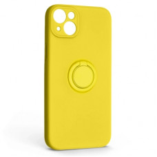 Чохол до мобільного телефона Armorstandart Icon Ring Apple iPhone 14 Plus Yellow (ARM68700)