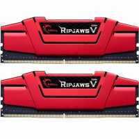 Модуль пам'яті для комп'ютера DDR4 8GB (2x4GB) 2400 MHz RIPJAWS V RED G.Skill (F4-2400C17D-8GVR)