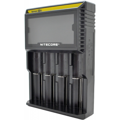 Зарядний пристрій для акумуляторів Nitecore Digicharger D4 (4 channels, LCD дисп.,Li-ion, Ni-MH/Ni-Cd, A (09000)