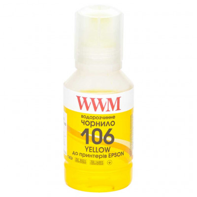 Чорнило WWM EPSON L7160/7180 140г Yellow (E106Y)