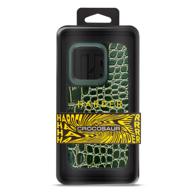 Чохол до мобільного телефона Harder Crocosaur Apple iPhone 14 Pro Green (ARM76720)
