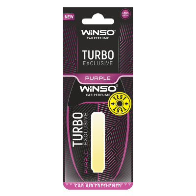 Ароматизатор для автомобіля WINSO Turbo Exclusive - Purple (532870)