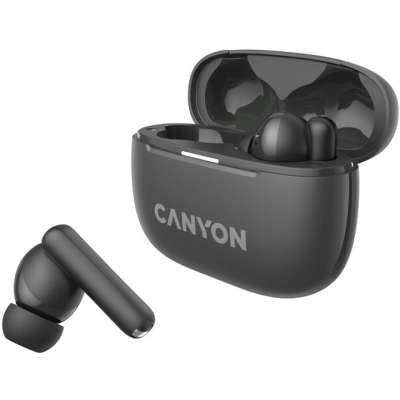 Навушники Canyon TWS-10 OnGo ANC ENC Graphite (CNS-TWS10B)