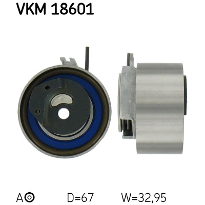 Ролик натягувача ременя SKF VKM 18601