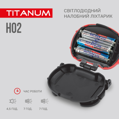Ліхтар TITANUM 100Lm 6500K (TLF-H02)