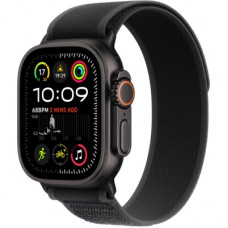 Смарт-годинник Apple Watch Ultra 2 2024 GPS + Cellular 49mm Black Titanium Case with Black Trail Loop - S/M (MX4U3UL/A)