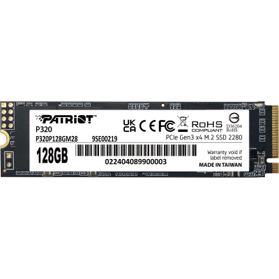 Накопичувач SSD M.2 2280 128GB Patriot (P320P128GM28)
