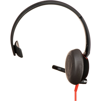 Навушники Poly BlackWire 5210 USB-A HS Mono Black (80R98AA)