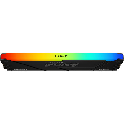 Модуль пам'яті для комп'ютера DDR4 32GB (2x16GB) 3733 MHz Beast Black RGB Kingston Fury (ex.HyperX) (KF437C19BB12AK2/32)