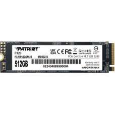 Накопичувач SSD M.2 2280 512GB Patriot (P320P512GM28)