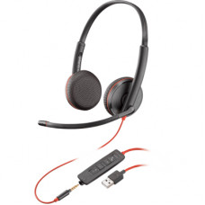 Навушники Poly BlackWire C3225 USB-A HS Stereo Black (80S11AA)