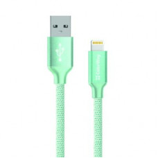 Дата кабель USB 2.0 AM to Lightning mint ColorWay (CW-CBUL004-MT)